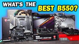 6 Way B550 Motherboard Comparison - Which is the BEST for the MONEY!?