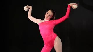 Nataliia Leuta !!! juggling - contortion ))))) original genre !!!