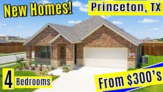 New Homes in Princeton TX - 4 Bedrooms Floor plan Details | Brookside | Oleg Sedletsky Realtor