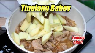 Ang Tinolang Baboy na Swak sa Panlasa Nyo! Mag-Ready na Kayo ng Isang Kalderong Kanin! Yummy!