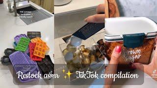 Restock asmr  TikTok compilation || request: @Teddybear_asmrworld