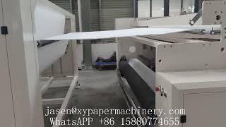 Full automatic color glue lamination toilet tissue paper making machine