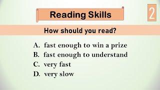 Improve Reading Skills Through Tests | Test 2 | Test Your English Reading Skills