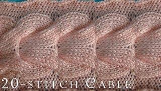 How-To  |  20-Stitch Cable  |  Knitting