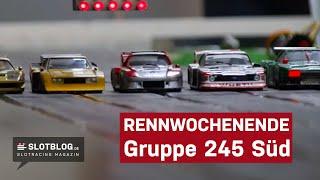 Slotracing in der  Gruppe 245 Süd - Ein Renntag