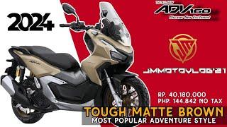 2024 HONDA ADV 160 | Latest and More Charming Comes with a Stunning New Style!