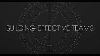 Building effective teams