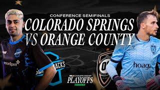 Colorado Springs Switchbacks FC vs Orange County SC: November 9, 2024