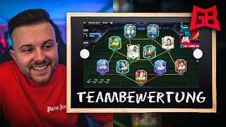 LETZTE TEAMBEWERTUNG in FIFA 22 GamerBrother BEWERTET sein UNTRADE WEEKEND LEAGUE TEAM 