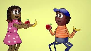 I like to Eat Apples and Bananas | Nanadaycare Nursery Rhymes