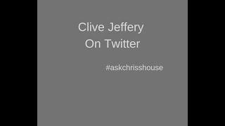 Clive Jeffrey Twitter Interview 3-4-16