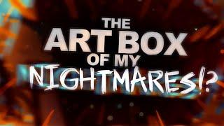 ART BOX OF NIGHTMARES! | Mystery Art Box | ArtSnacks+ Unboxing | Black Watercolor Paper?