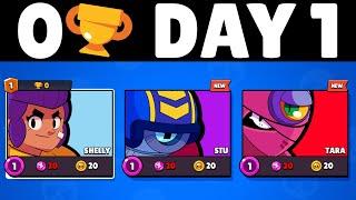 I made a "0 Trophy" account! - 22 Free Brawlers!