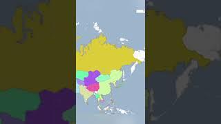 Russian conquest of Siberia every ten years (1580-1780)