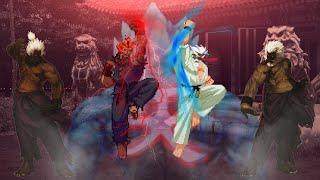 Mr. Karate vs Akuma (All Forms) - Street Fighter X Art of Fighting l SNK vs Capcom Final Boss Battle