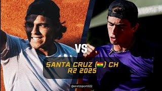 Santa Cruz () Challenger 2025 R2: Alex Hernandez vs. Juan Manuel La Serna [LL] Extended Highlights