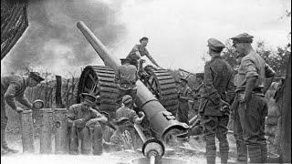 WW1 Artillery Combat Footage