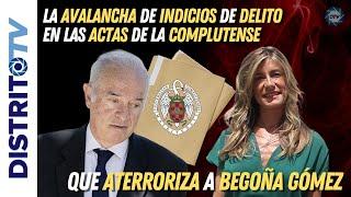 La avalancha de indicios de delito en las actas de la Complutense que aterroriza a  Begoña Gómez