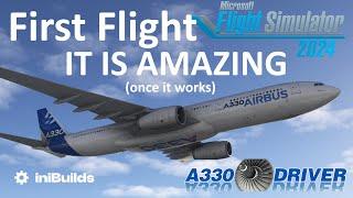 Microsoft Flight Simulator 2024 - Airbus A330 FIRST FLIGHT | Real A330 Pilot