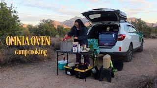 Solo Female Car Camping | Camp & Cook with the Omnia Oven | Lovell Canyon