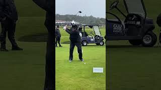 Beefy at St Andrews. Brutal weather conditions at the Dunhill 2022.