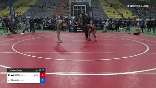 74 Kg Quarterfinal - Dillon Williams, Canada Vs Joshua Shields, Sunkist Kids Wrestling Club Cb15