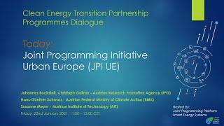 JPI Urban Europe | CETP Programmes Dialogue #2 (Part 01)