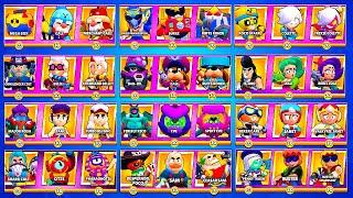 ALL FULL BRAWL PASS SEASONS 1-15 | Brawl Stars