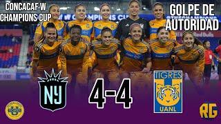 Gotham FC vs Tigres Femenil 4-4 Resumen Completo | CONCACAF W CHAMPIONS CUP 2024