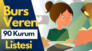 BURS VEREN KURUMLAR | 90 ADET