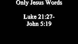 Only Jesus Words Disc 4 The fourth disc in a series by Gary Sosbee