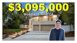 Tour a $3,095,000 Woodland Hills California | Luxury Home | Eric Cortes | 818-275-1020