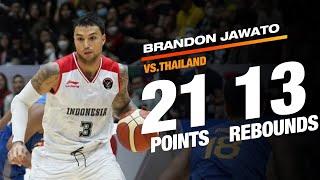 Brandon Jawato shines in Vietnam with 22PTS DOUBLE DOUBLE | #throwback