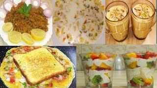 5 QUICK SEHRI RECIPES (COLLECTION 1) | cooking dishes with Anjum