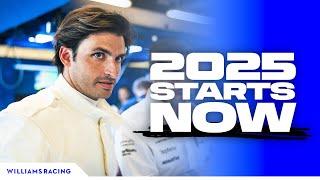 2025, THE FIGHT STARTS NOW | CARLOS SAINZ | Williams Racing