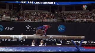 Jordan Chiles INSANE Beam Save!!!