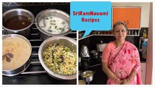 Sri Rama Navami 2021 !  Taditional  Recipes for Prasadam !