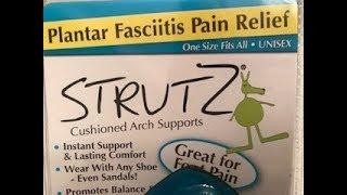 Strutz - an arch support you can wear with any shoe or sandal