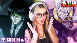 The ZOLDYCKS VS CHROLLO! Hunter x Hunter Ep 51 & 52 REACTION