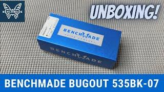 UNBOXING ~ Benchmade Bugout (Burnt Brass Edition) 535BK-07