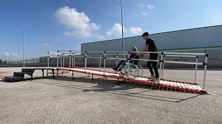 Medlis Modular Wheelchair Ramp with Turning Platform : How to Install ?