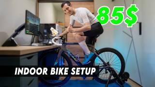 Affordable Indoor Cycling Setup: Compatible with Zwift, wahoo & IndieVelo!