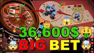 Live Roulette| Watch Tuesday Hot Session Big Bet  36,600$ Win at Las Vegas Casino 2024-10-15