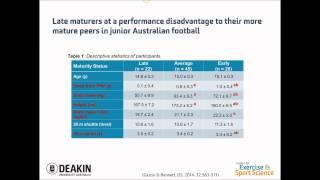 Deakin Alumni Webinar - The science of football: changing practice at all levels of participation