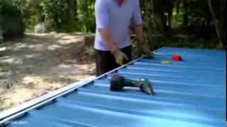 EasyShed Garden Shed Assembly   Step 1  Back Panel Assembly