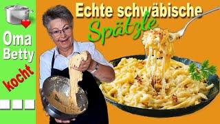 Echte schwäbische Spätzle/ Käsespätzle/ einfach selber machen