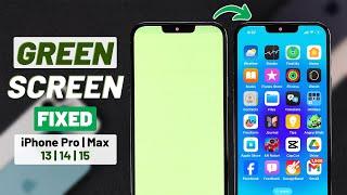 Fix- iPhone 13 Pro Max Stuck In Green Screen!