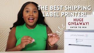 The BEST & MOST INNOVATIVE Shipping Label Printer + PitneyShip™ Cube *Giveaway Closed*| TROYIA MONAY