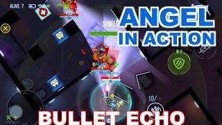 Bullet Echo | Angel hero gameplay | drone update | Battle Royale mode