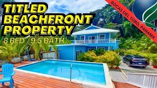 Titled Beachfront Compound with 8 Beds & Pool | Luxury Vacation Rental in Bocas del Toro, Panama